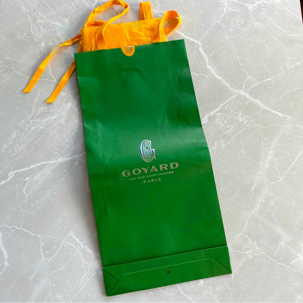 Goyard Paper Shopping Bag